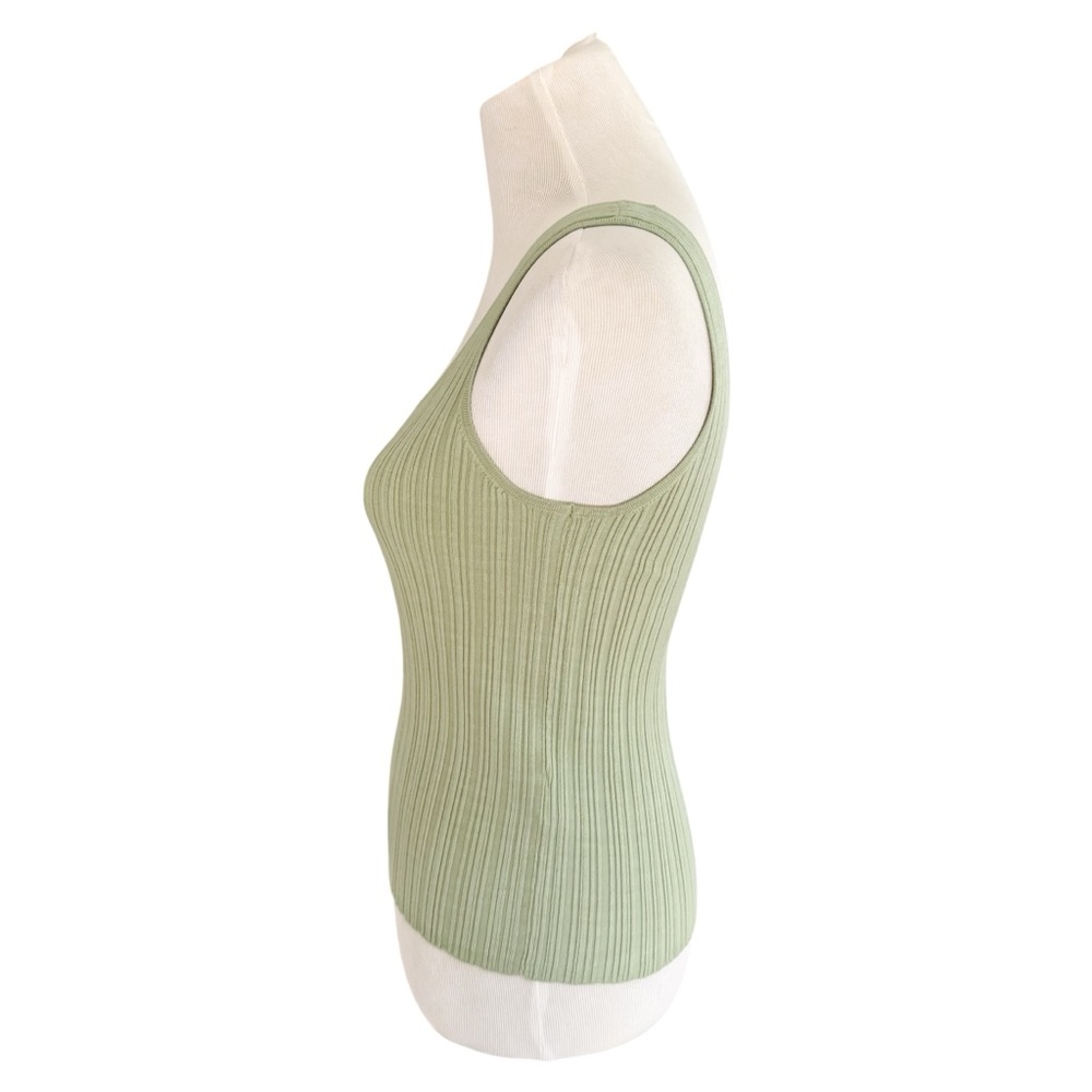 Madewell The Signature Knit Scoopneck Sweater Tank in Pistachio Green Women’s S - Picture 8 of 11